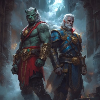 Palabras de los Maestros de Prueba Karg y Auron